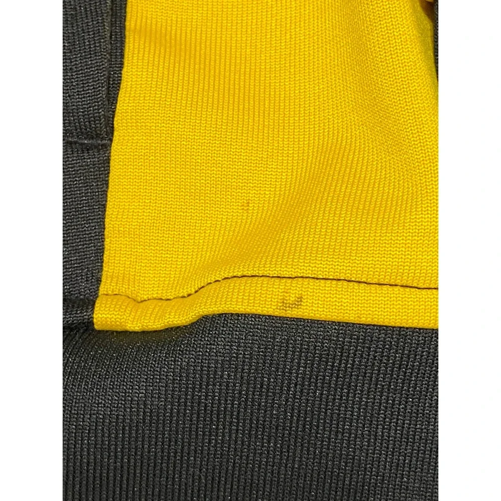 Polo‎ Sport Ralph Lauren RL-67 Track Jacket Mens XL Black Yellow Vintage 90s Zip